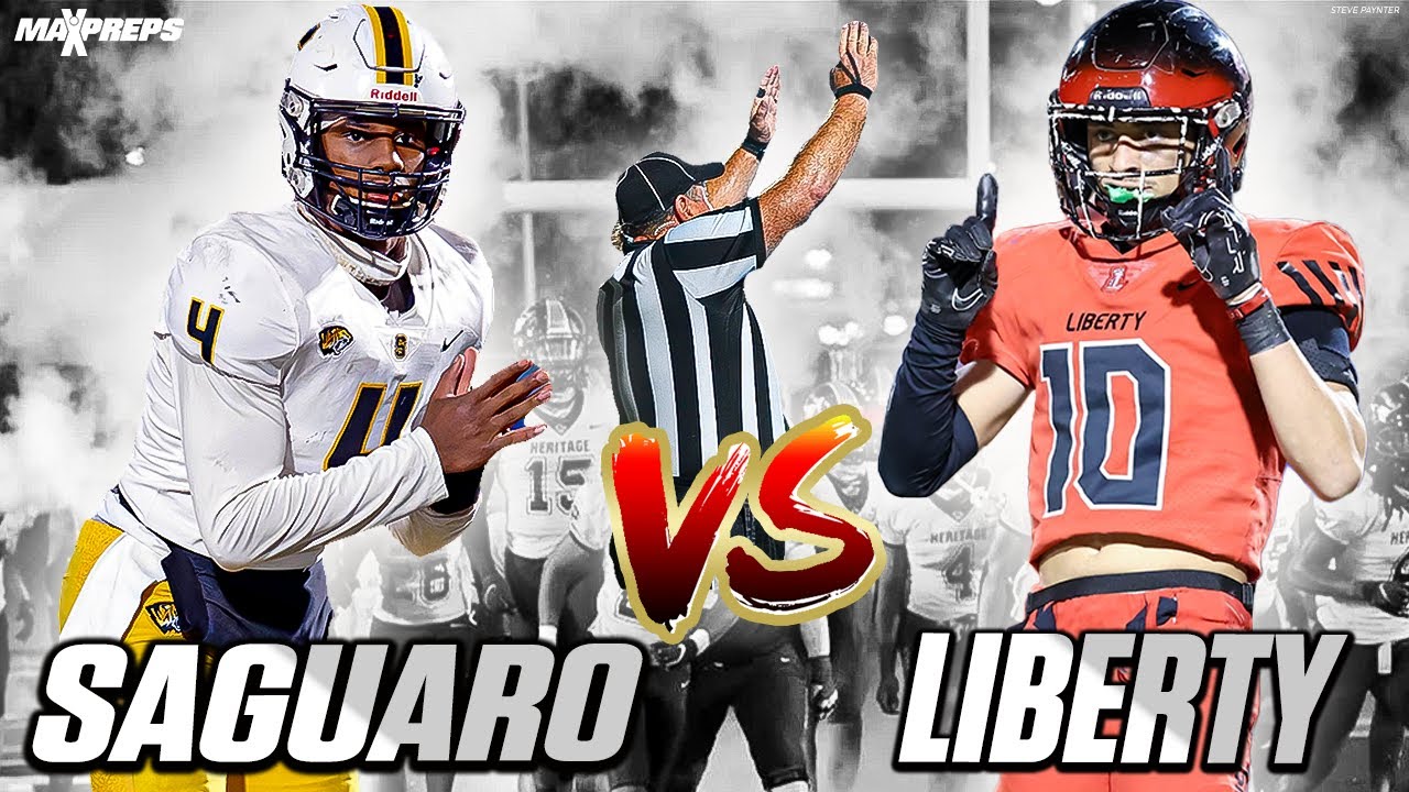 Devon Dampier & Saguaro UPSET Liberty in One of the BEST Games of the Year 👀 🏈 | HIGHLIGHTS