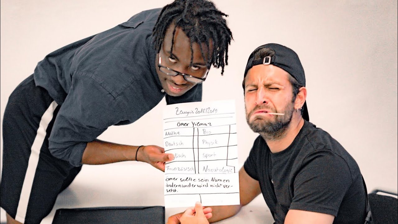 ZEUGNISSE ! [ Türke | Deutsche | Afrikaner ] Ben & Arman