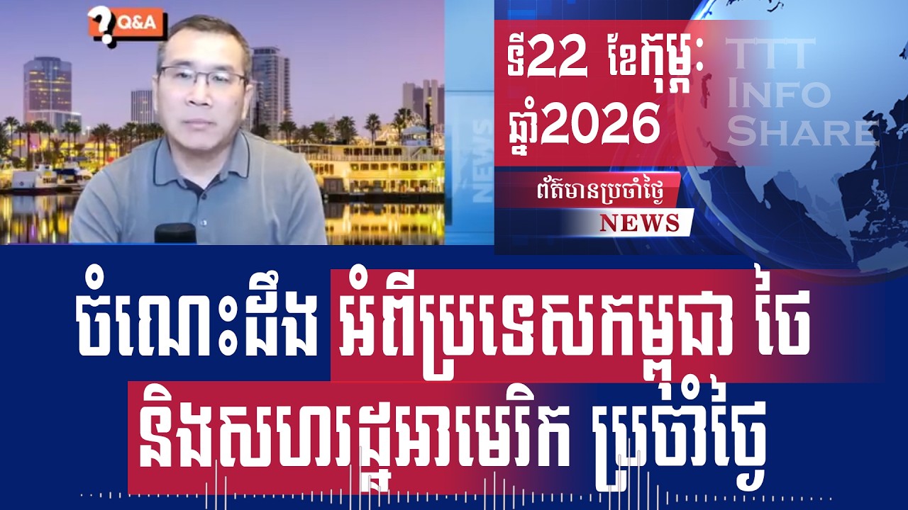 Men Kimseng Live Talk Show: Cambodia's anti-Thai invasion diplomacy reaches international level
