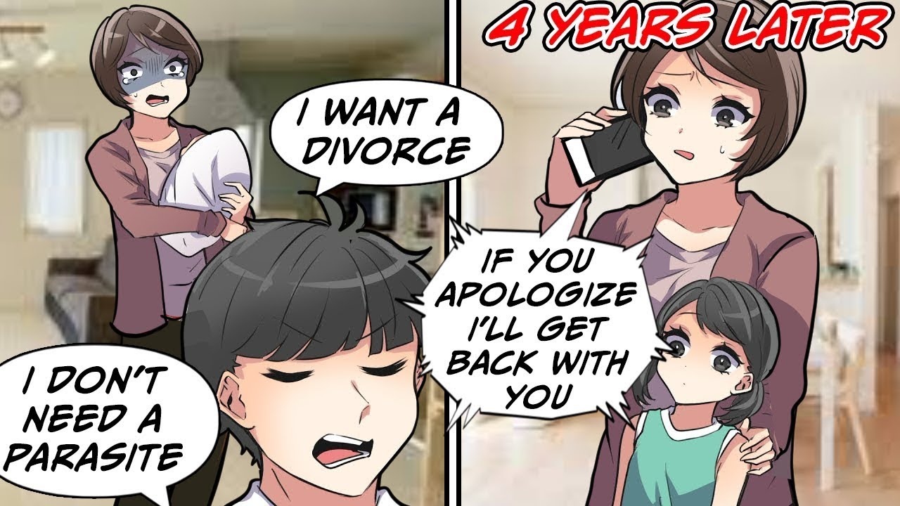 My husband divorced me, but 4 years later... [Text + Animation]