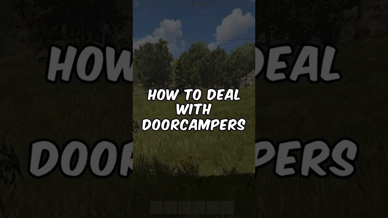 How to deal with DOOR CAMPERS 101