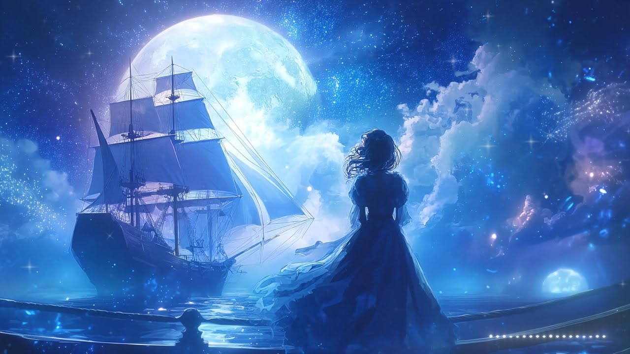 【ケルト音楽】満月の航海｜蒼星の少女が見る夢