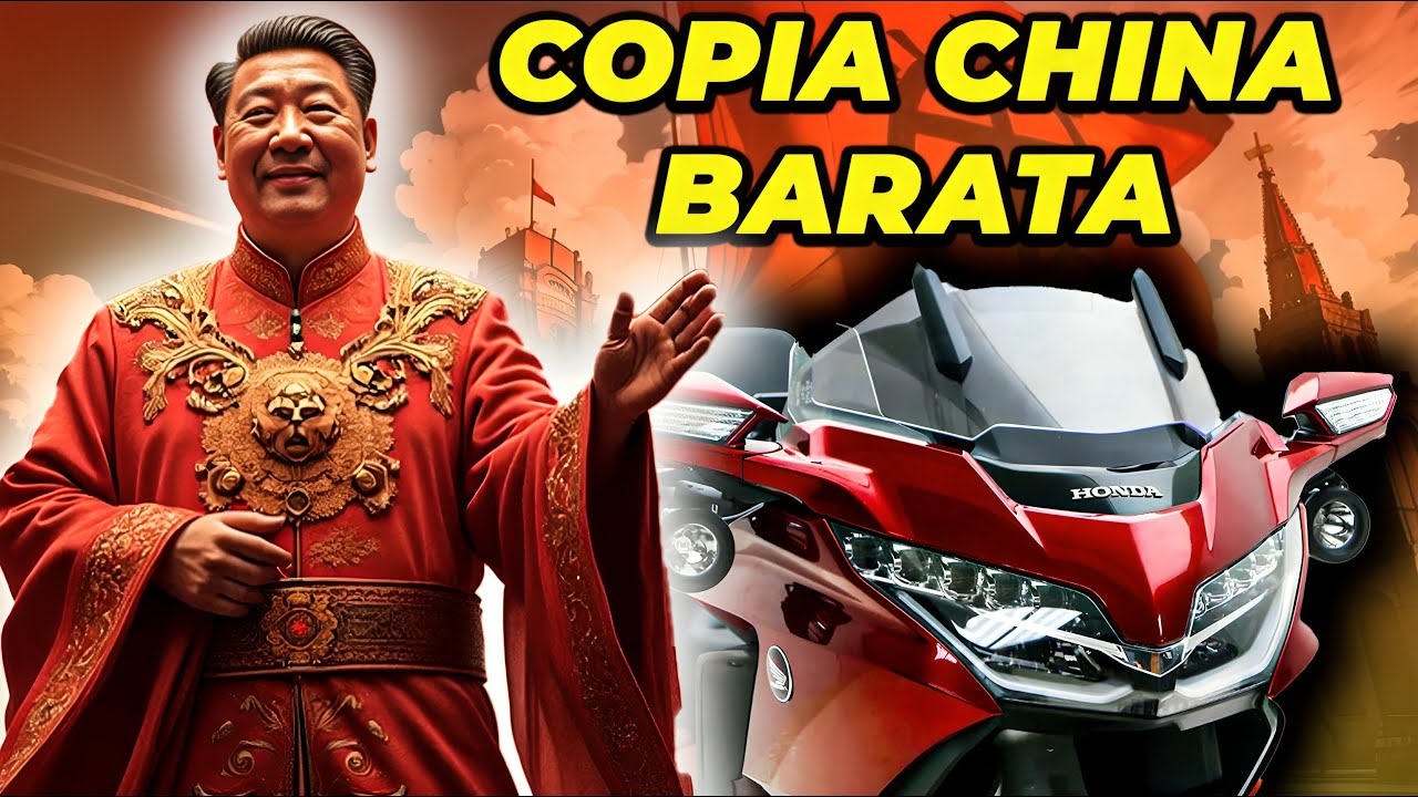 Adiós a la Goldwing Japonesa, CHINA fabrica una V8 y 70% más BARATA