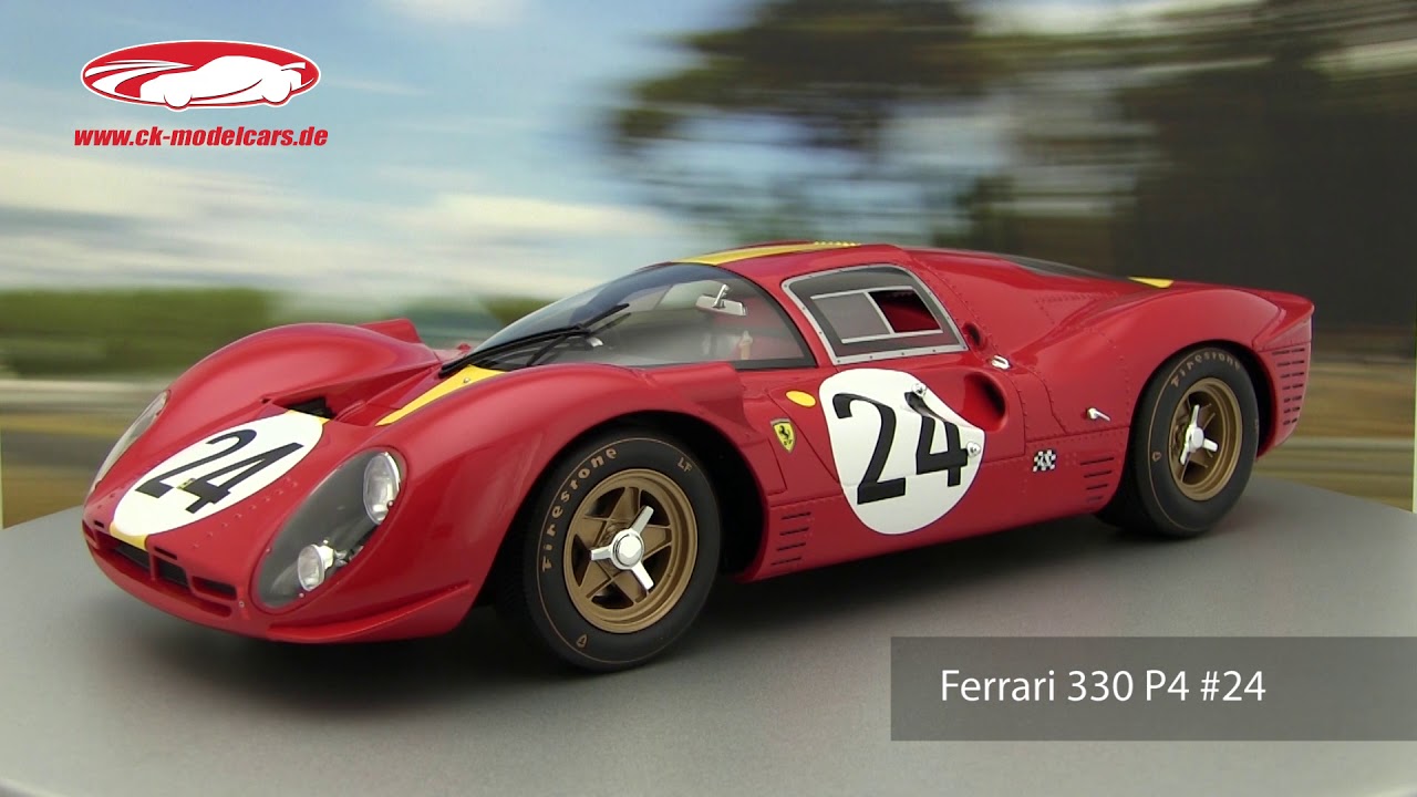 ck-modelcars-video: Ferrari 330 P4 #24 3rd 24h LeMans 1967 Blaton, Mairesse CMR