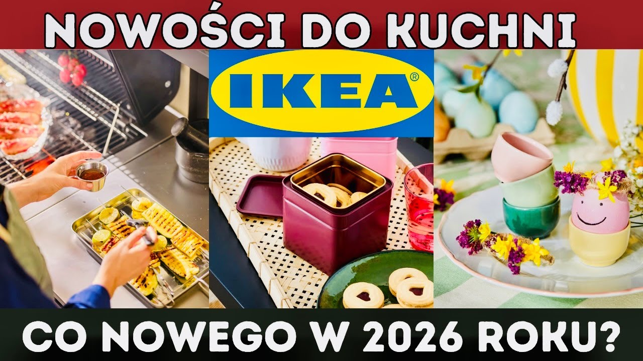 NOWOŚCI IKEA KUCHNIA 2026 🍽️ Najpiękniejsze akcesoria, naczynia i dodatki do kuchni na nowy rok