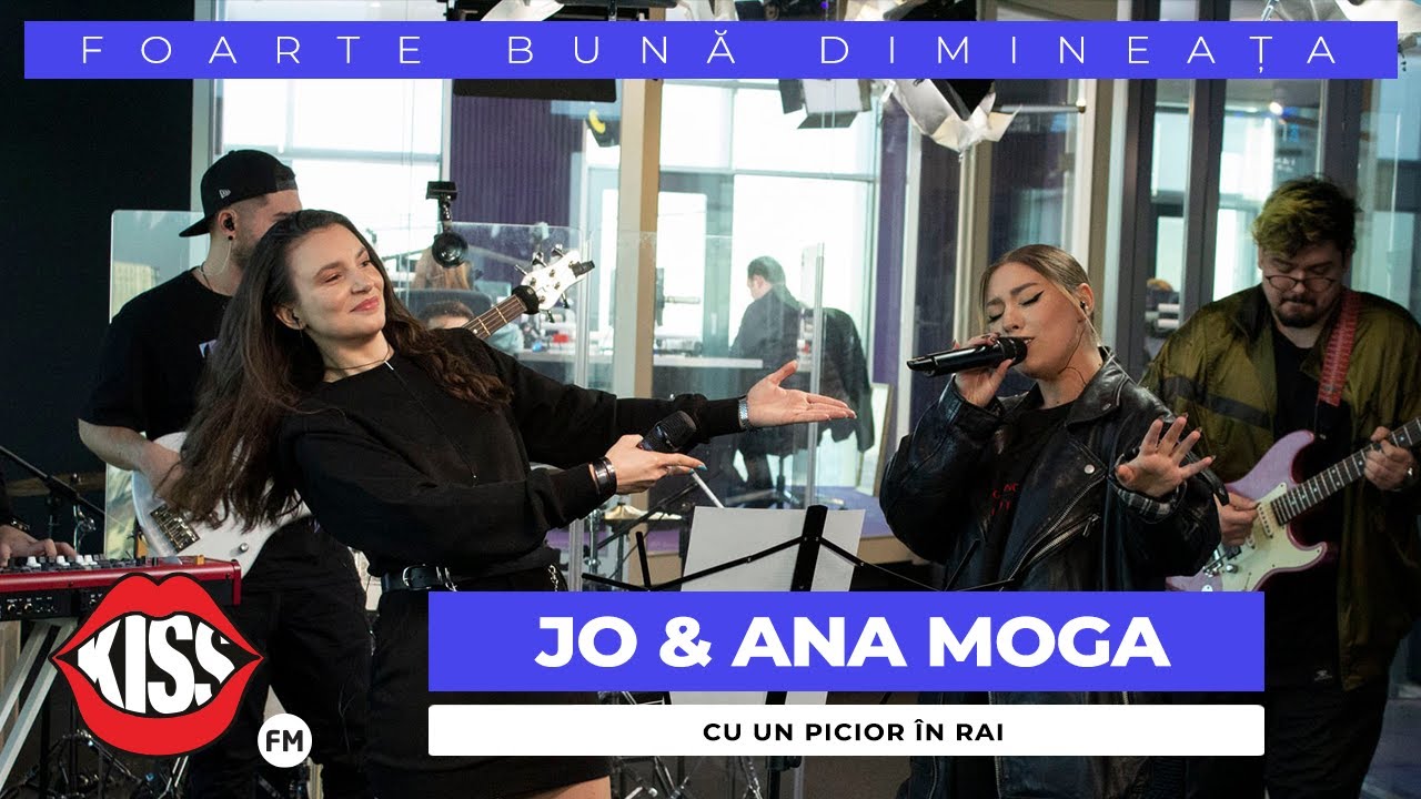 JO & Ana Moga - Cu un picior &icirc;n rai (Cover Live @ Foarte Bună Dimineața)