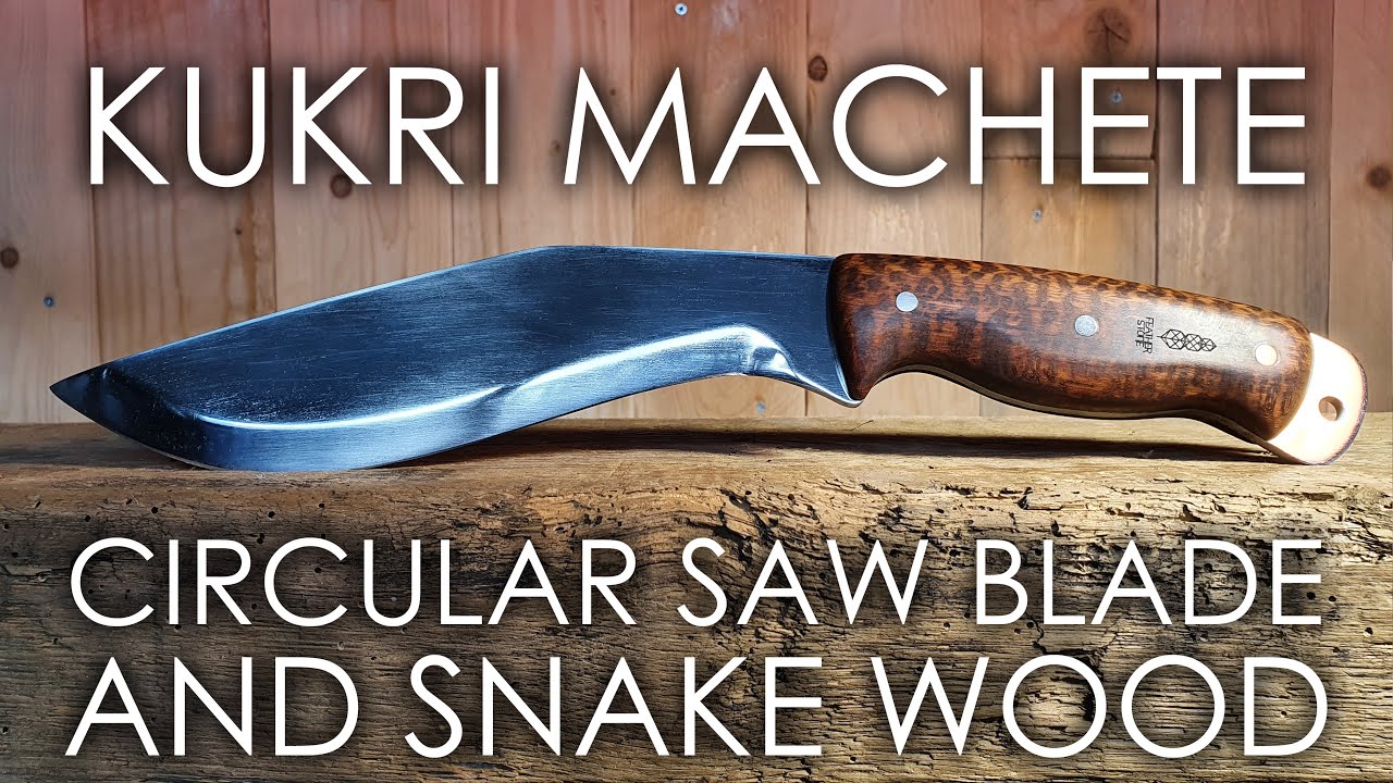 Making a Kukri Machete