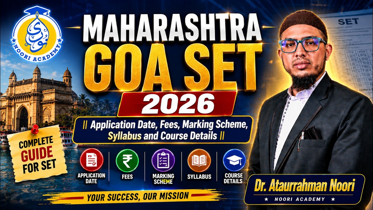 Maharashtra SET Exam 2026 Application Date, Fees, Marking Scheme, Syllabus and Course Details