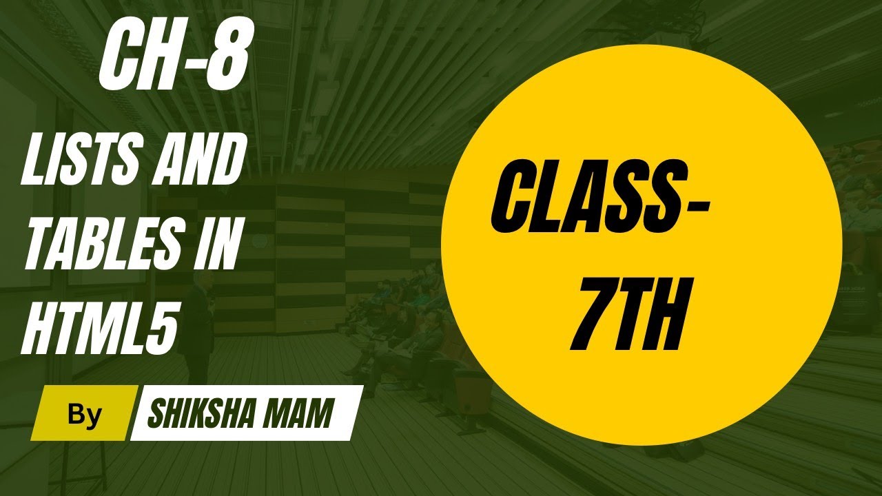 Class- 7th | Ch-8(5) Topic- Rowspan and Colspan | #education #computer  #tutorial #coding #trending