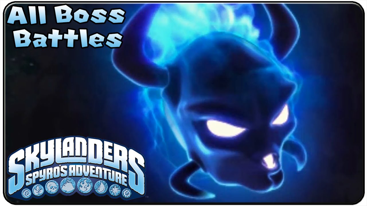 Skylanders Spyros Adventure 3DS All Bosses