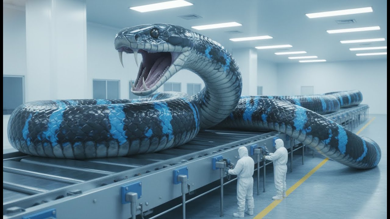Inside the Sea Snake Venom Factory: Harvesting for Polyvalent Serum SS-20 | Full Process