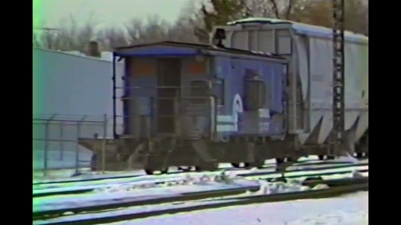 Trains of Lansing MI - January 1991 part 2