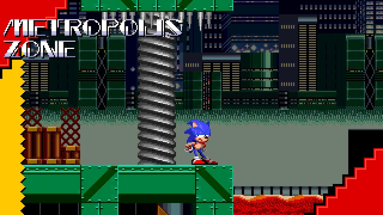Classic Sonic Simulator: Metropolis