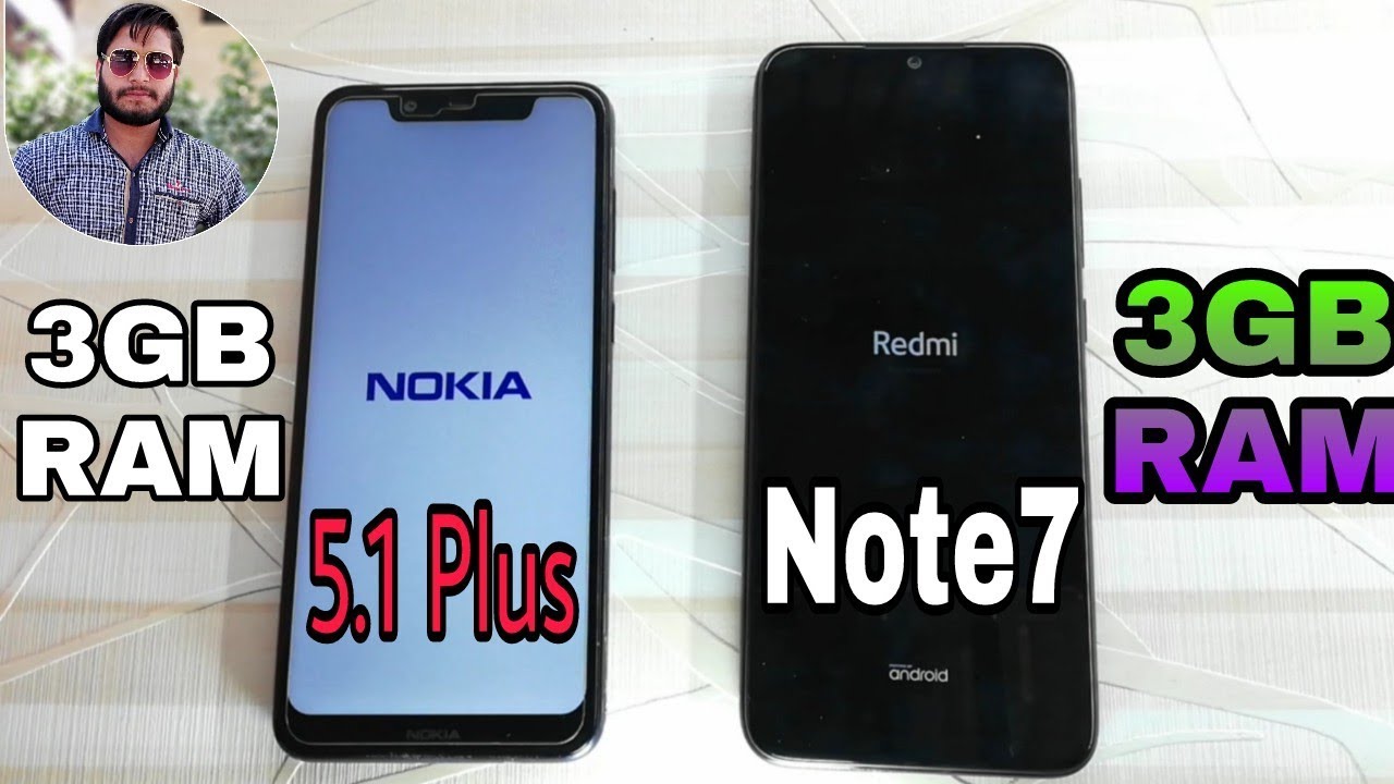 Redmi Note 7 vs Nokia 5.1 Plus Speed Test Comparison?