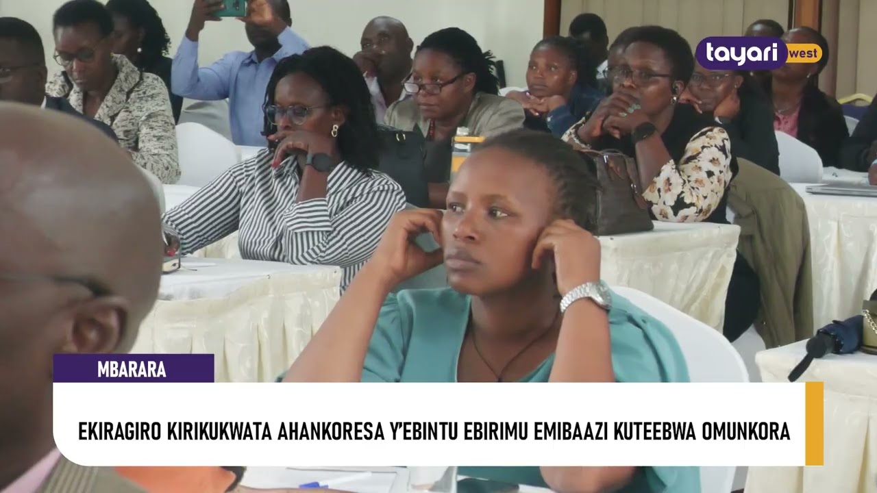 #AGENSHONGA: EKIRAGIRO KIRIKUKWATA AHANKORESA Y’EBINTU EBIRIMU EMIBAAZI KUTEEBWA OMUNKORA – MBARARA