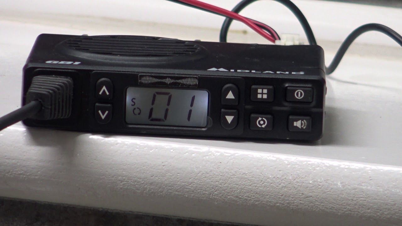 Midland GB1 PMR446 UK legal mobile (0.5W) - On the air test