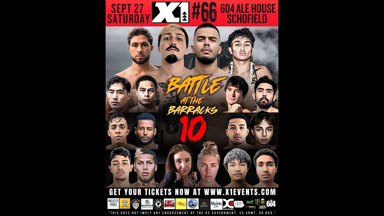X-1 #66 : Battle at the Barracks 10: Live!