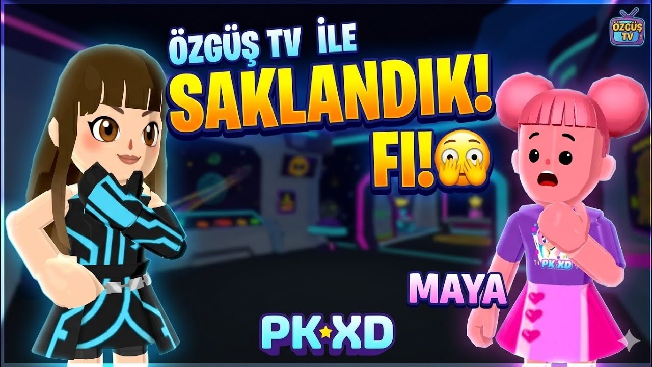 PK XD ÖZGÜŞ TV İLE TAKİPÇİLERİMİZDEN SAKLANDIK🫣 | PK XD MAYA