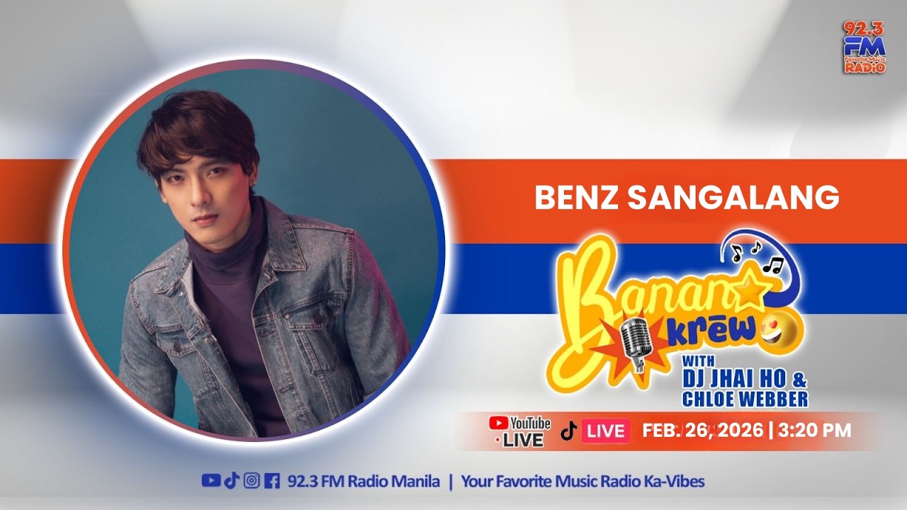 BENZ SANGALANG sa BANANA KREW | FEBRUARY 26, 2026
