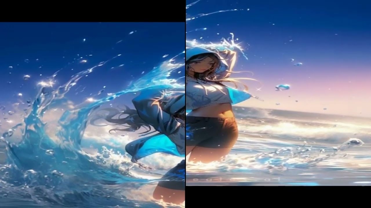 🎶Nightcore ➡️🐱Touching Waters🐱🧱Blewbird Ft. Sleo🥰