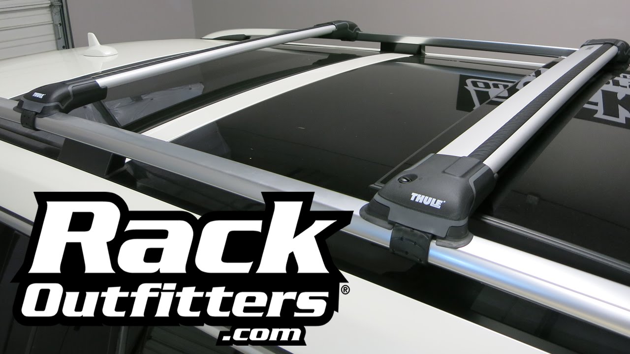 Mercedes GL with Thule Edge Roof Rack by Rack Attack