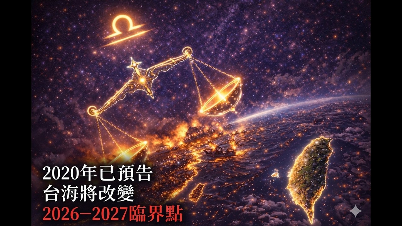 2020年已預告台海將改變｜2026–2027可能成為臨界點
