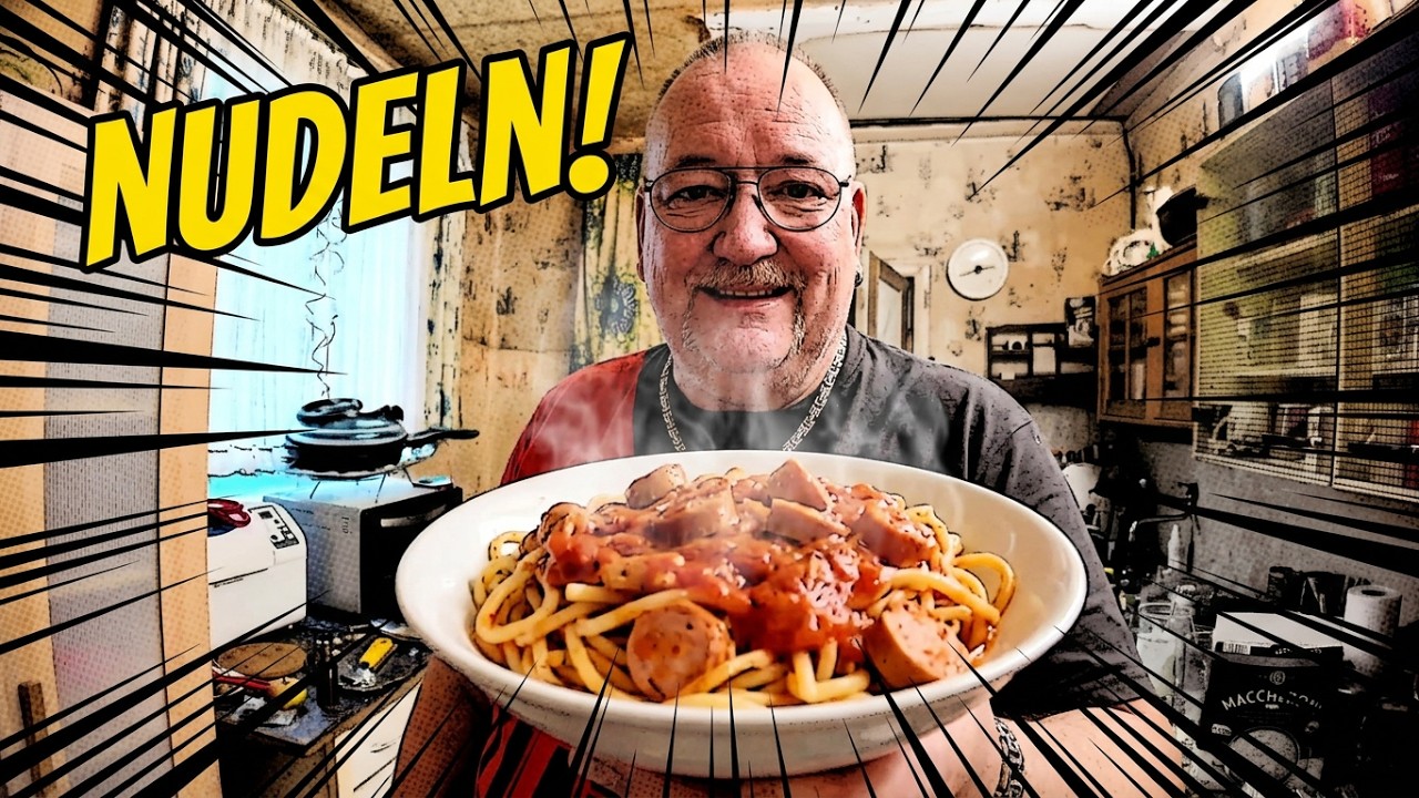 Nudeln mit Jagdwurst ! 