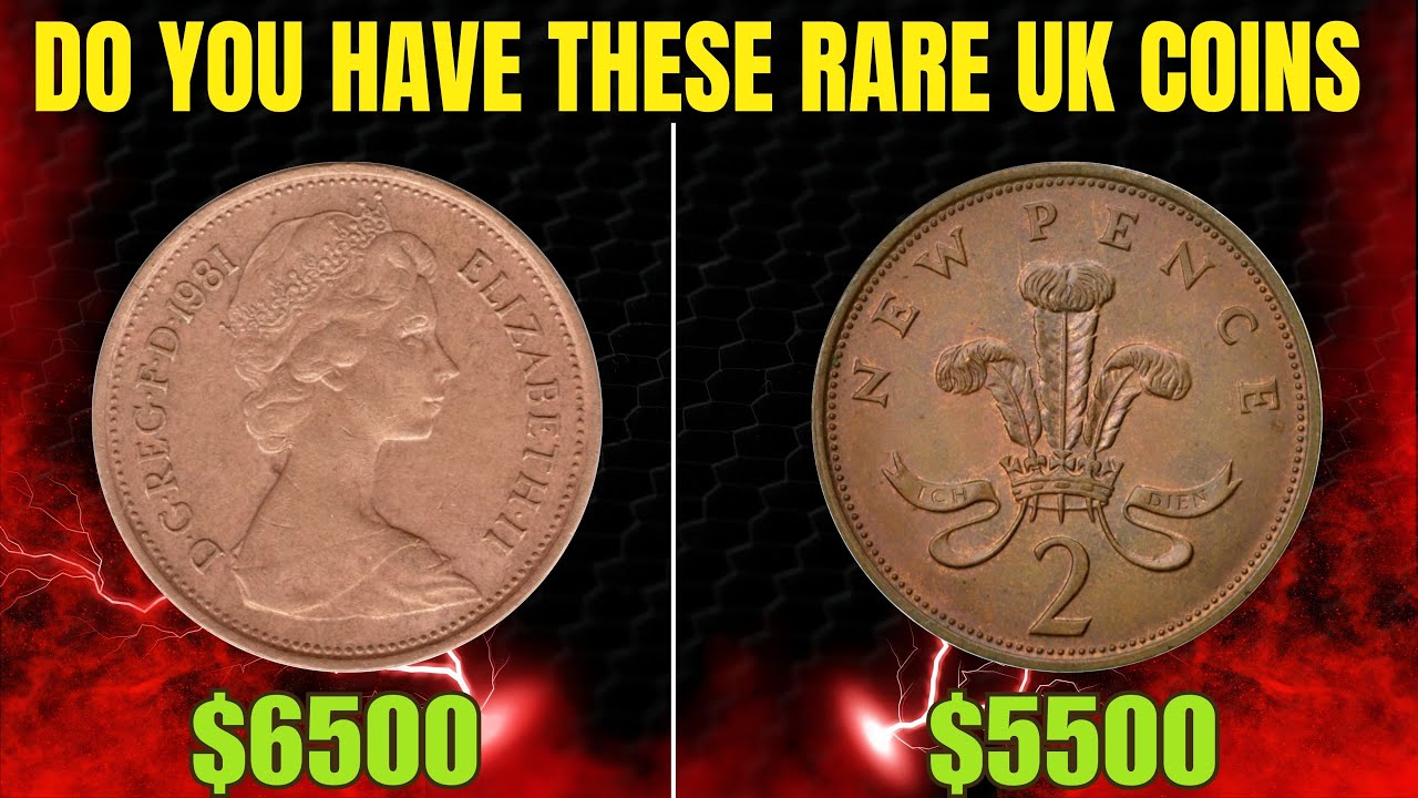 1981 UK 2 New Pence Coin: A Rare and Valuable Piece of History | Collectors Must-Have!