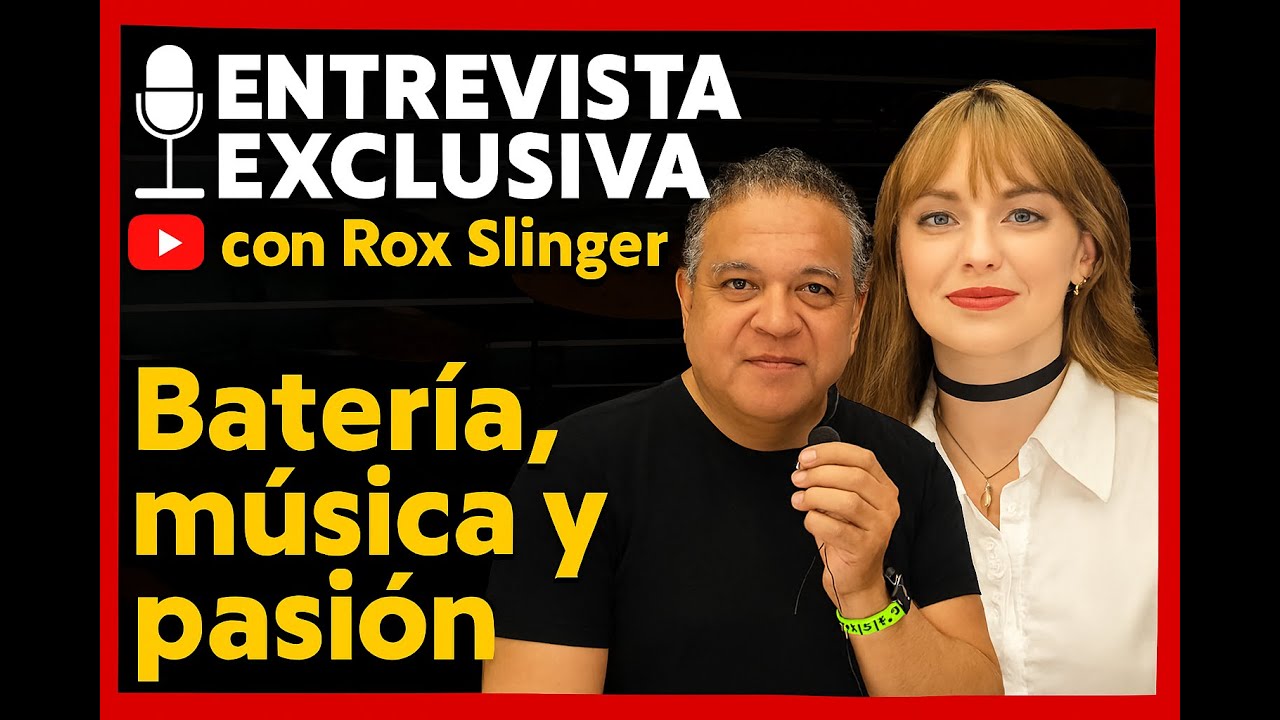 Entrevista con ROX SLINGER Baterista Blogger