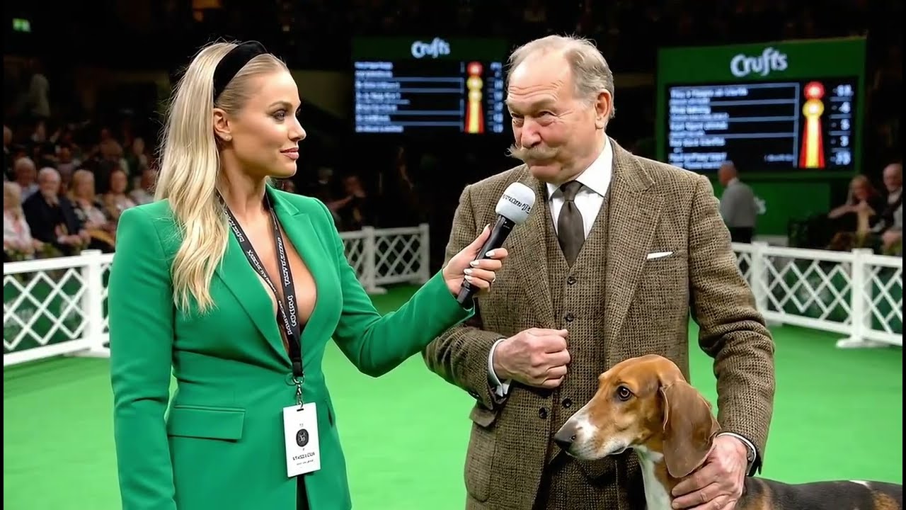 ИИ опрашивает владельцев собак на выставке Crufts