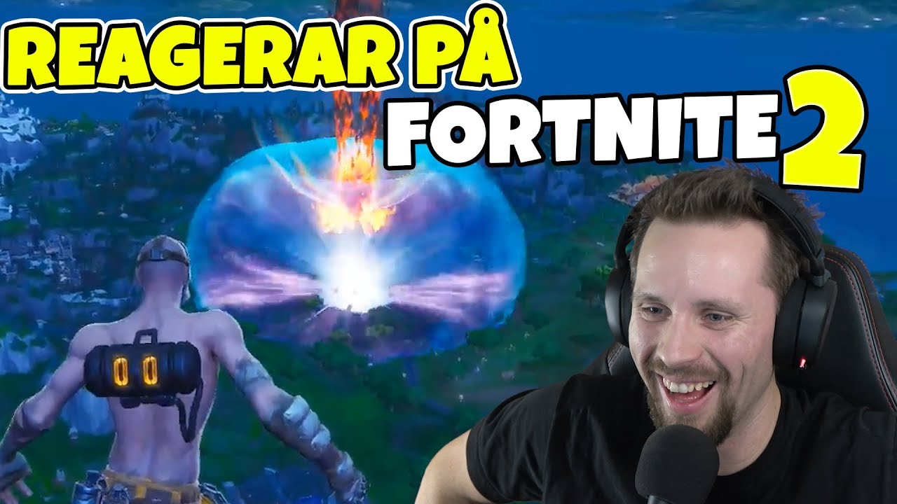 REAGERAR PÅ *FORTNITE 2* SÄSONG 11 EVENT