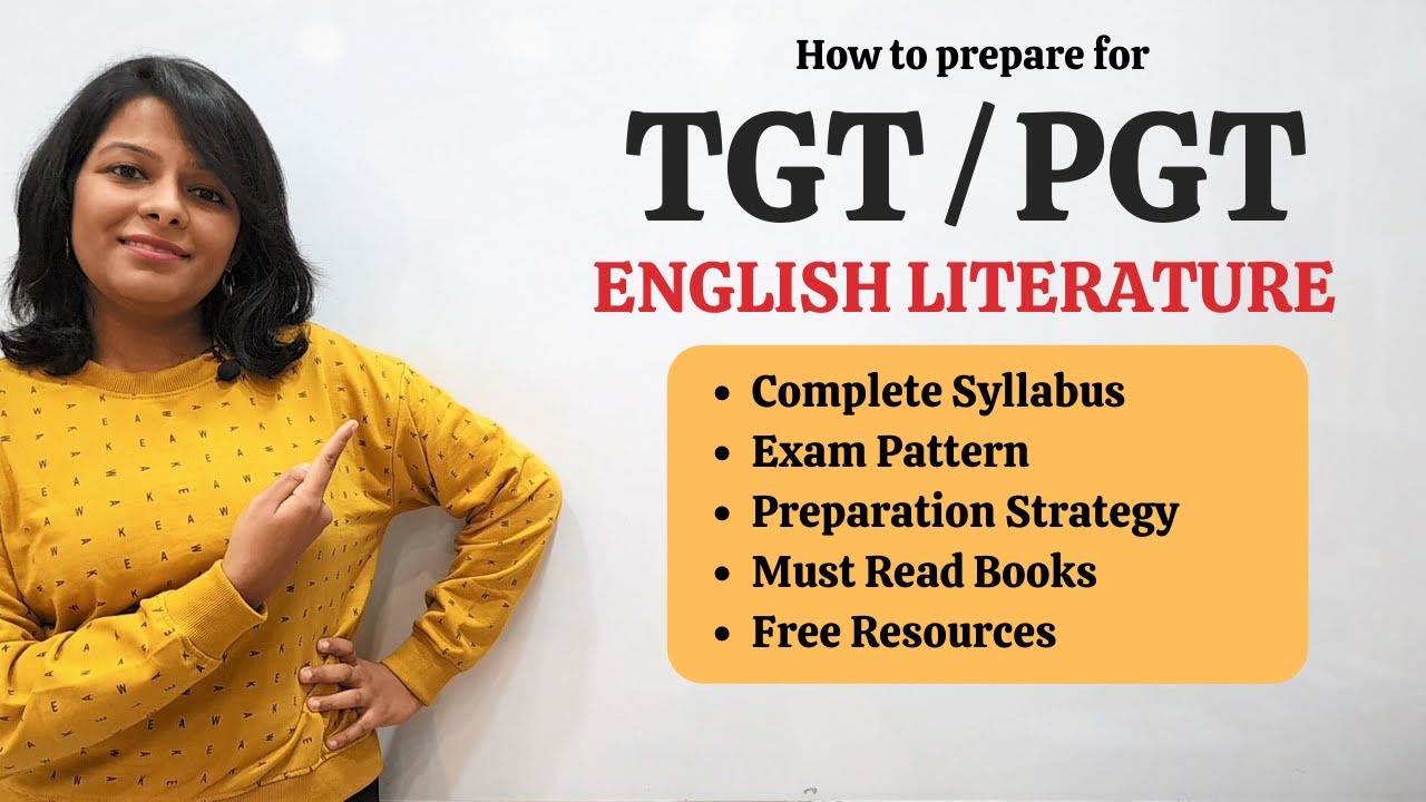 TGT PGT (English) Exam Preparation: Syllabus, Strategy & Free Resources