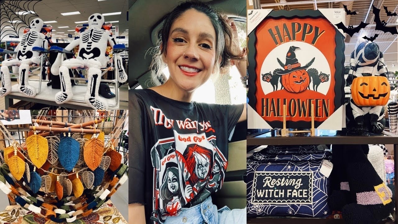 Halloween & Fall Decor Shopping!🎃🍂 Kirklands, World Market, At Home, & More!🖤 6 Stores in 1 Day!✨