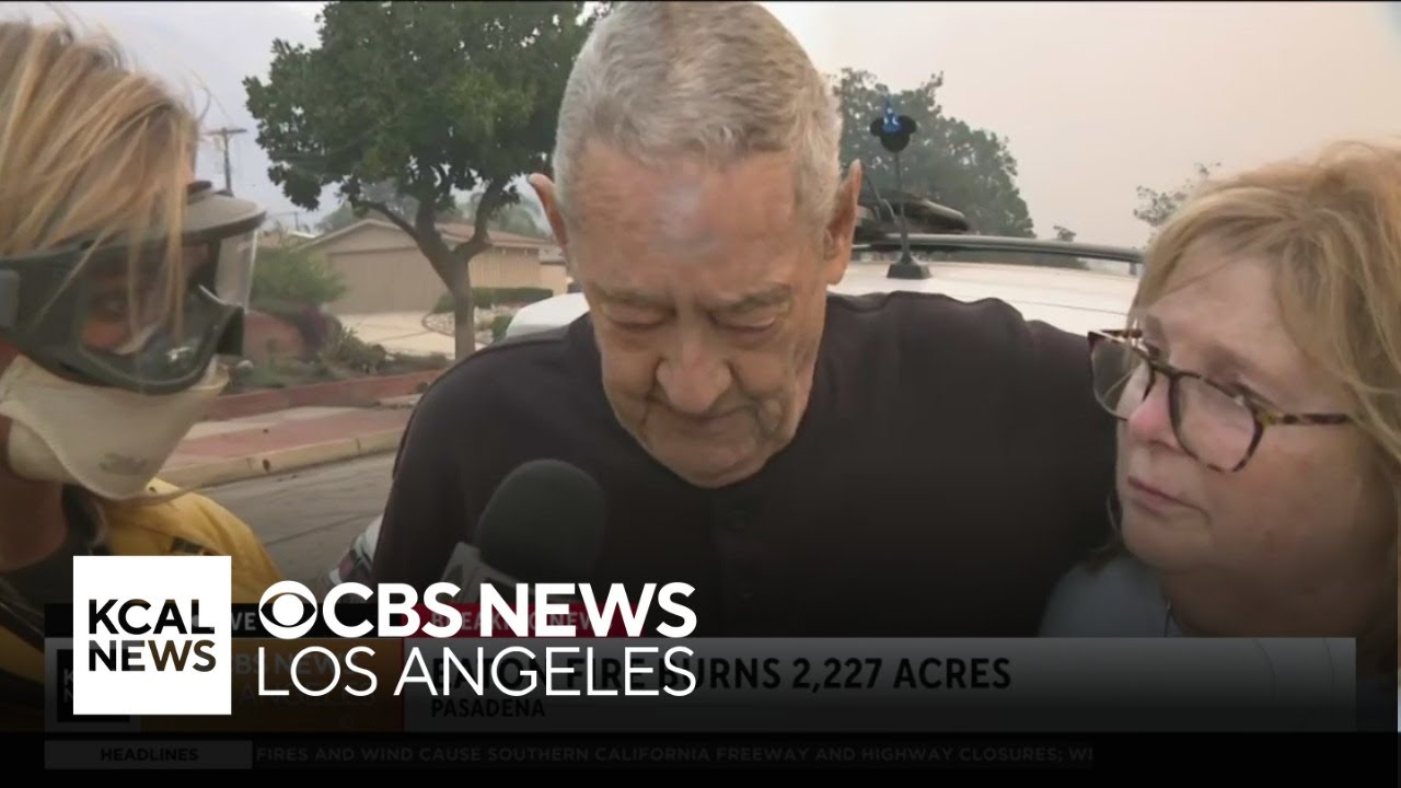 Neighborhood in Pasadena expresses how the Eaton Fire impacted them