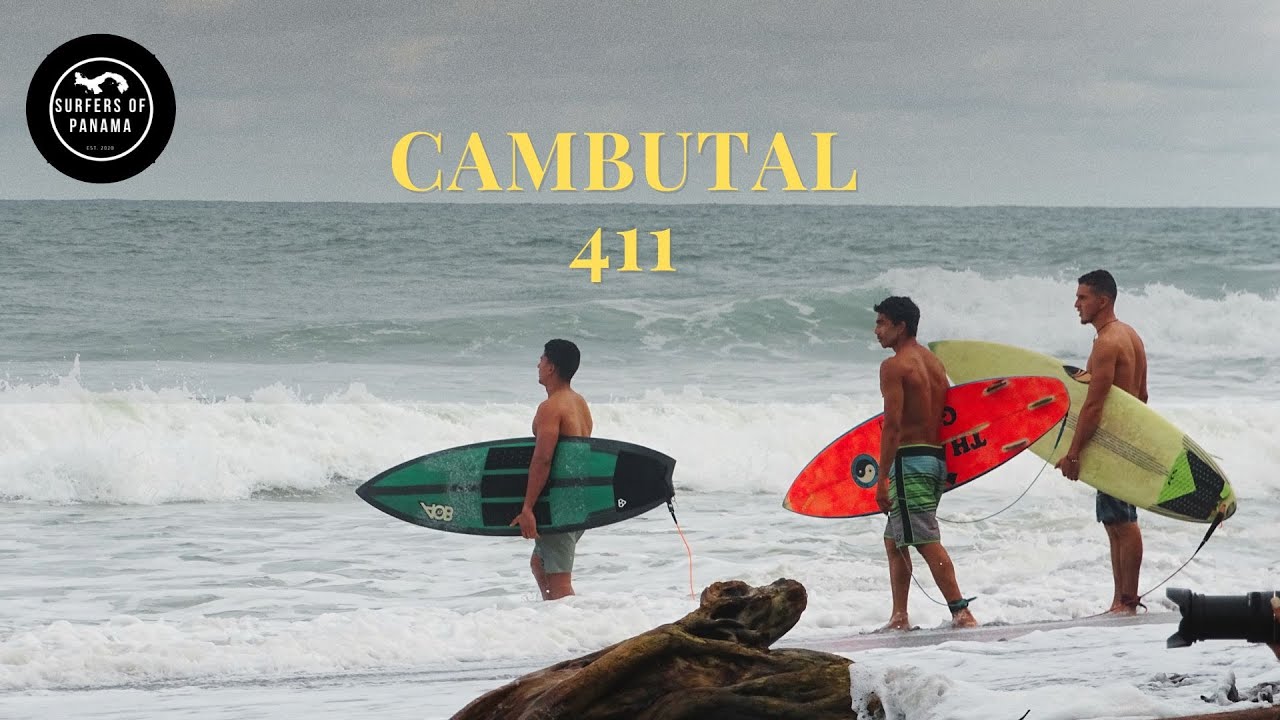 Surfing Playa Cambutal - Panama