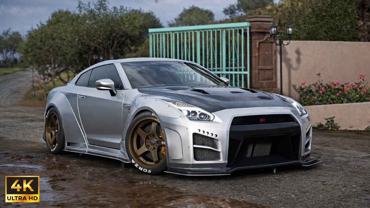 Nissan GT-R POV Drive | FH5 Realistic Gameplay