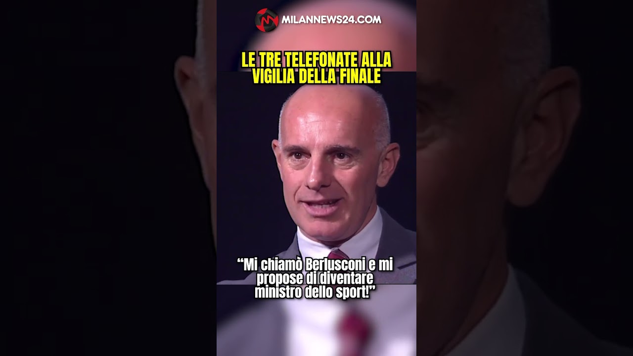 QUELLA VOLTA CHE BERLUSCONI TELEFON&Ograve; A SACCHI PRIMA DELLA FINALE MONDIALE #berlusconi #sacchi