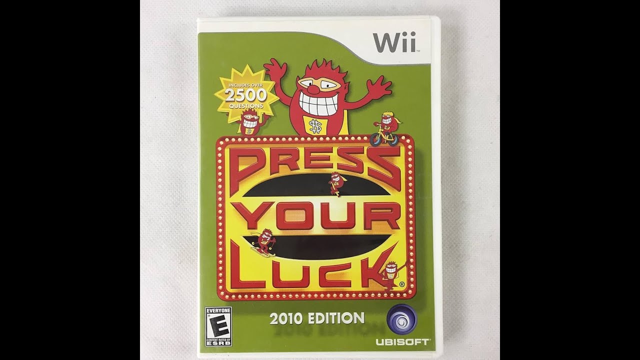 Press Your Luck 2010 Nintendo Wii Gameplay