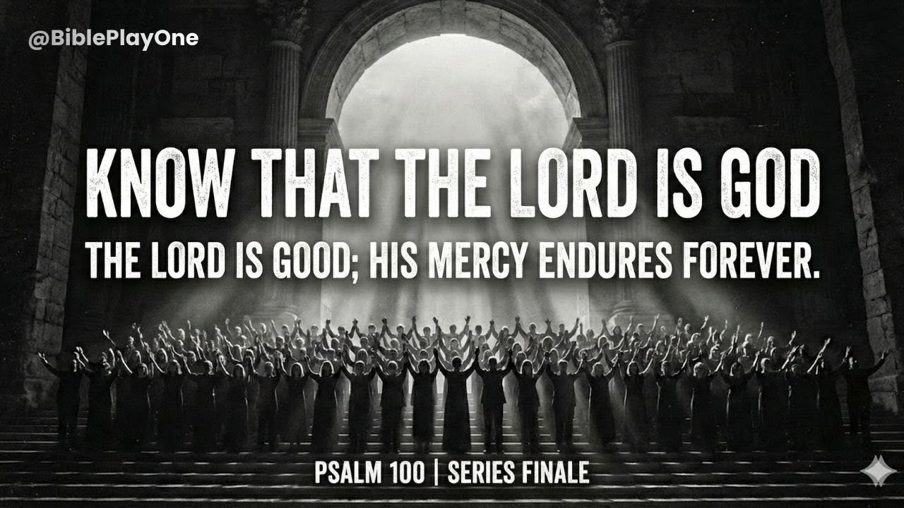 KNOW THAT THE LORD IS GOD | Psalm 100 (New Worship Song) #BibliaPlayOne #Psalm100 #TheLordIsGood