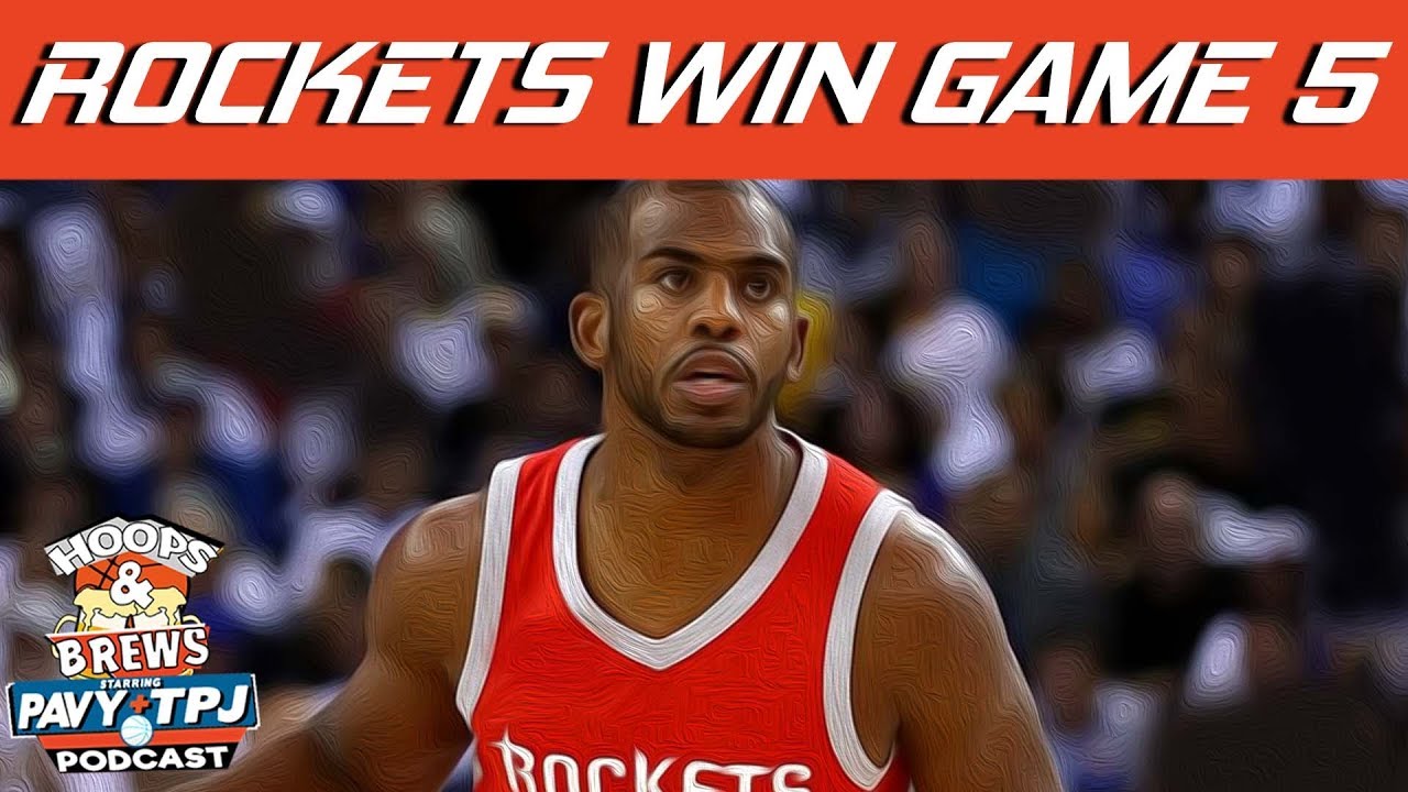 Rockets Stun Warriors in Game 5 Win | Hoops N Brews