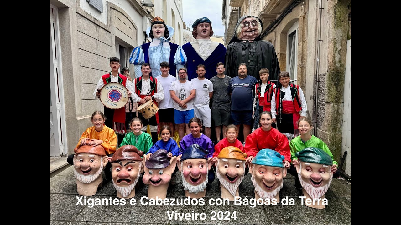 Xigantes e Cabezudos con Bagoas da Terra Viveiro 2024