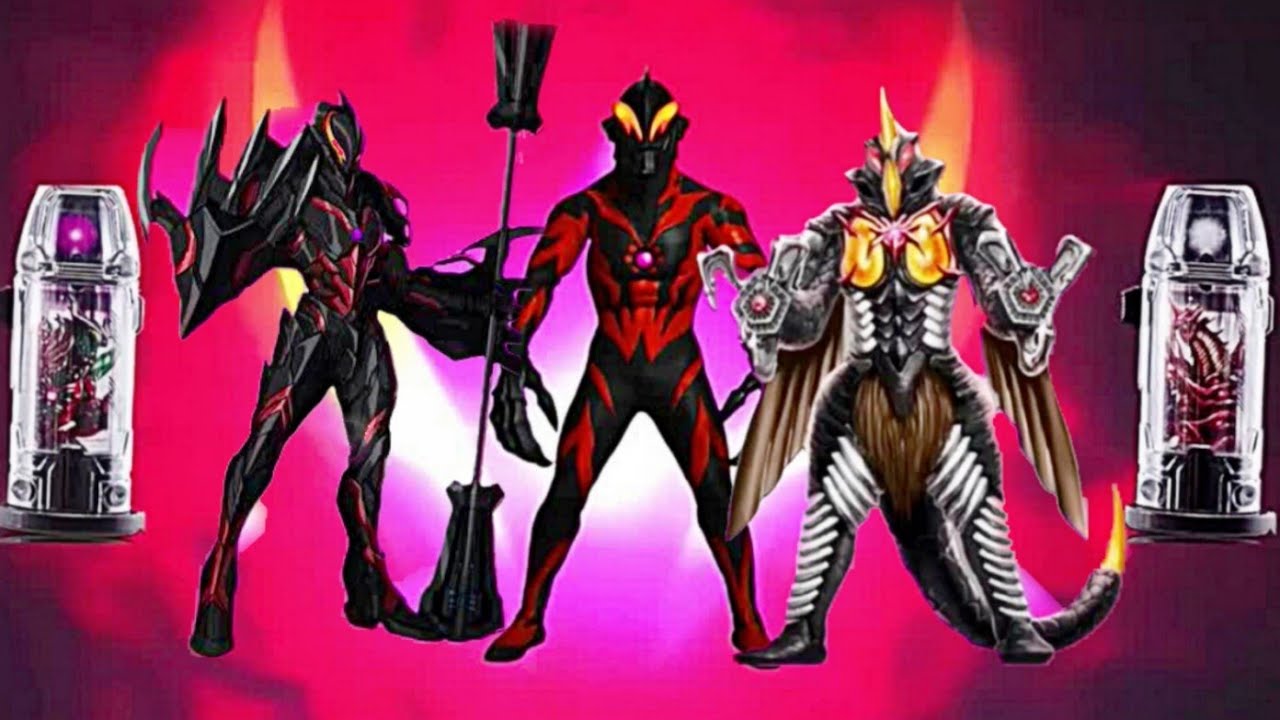 Ultraman BelialウルトラセブンCác Quái vật kết hợp với Belial tạo ra thế hệ Quái vật mới