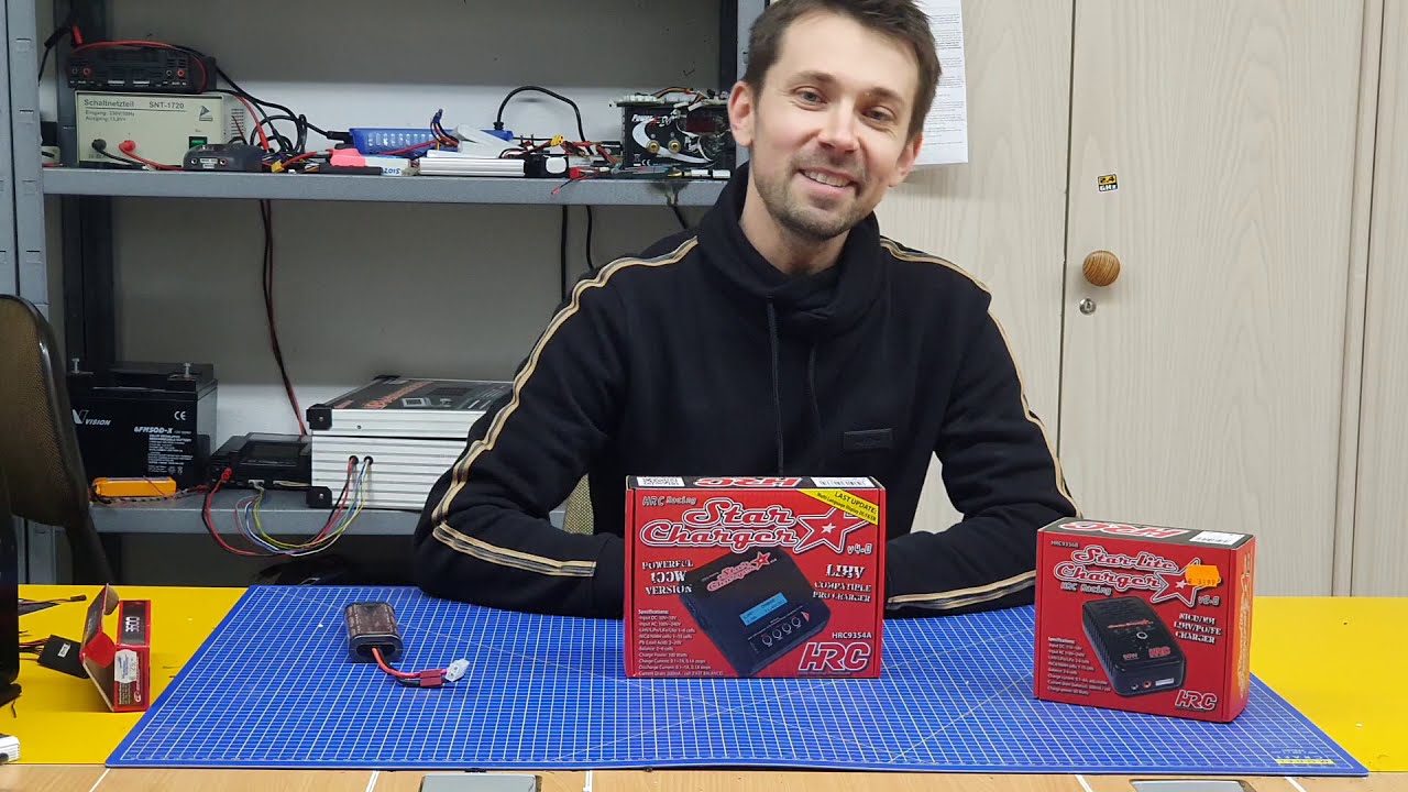 Wie geht das? Folge 2 - HRC Star Charger Vers. 4.0 Einstellen NimH und Lipo Akku