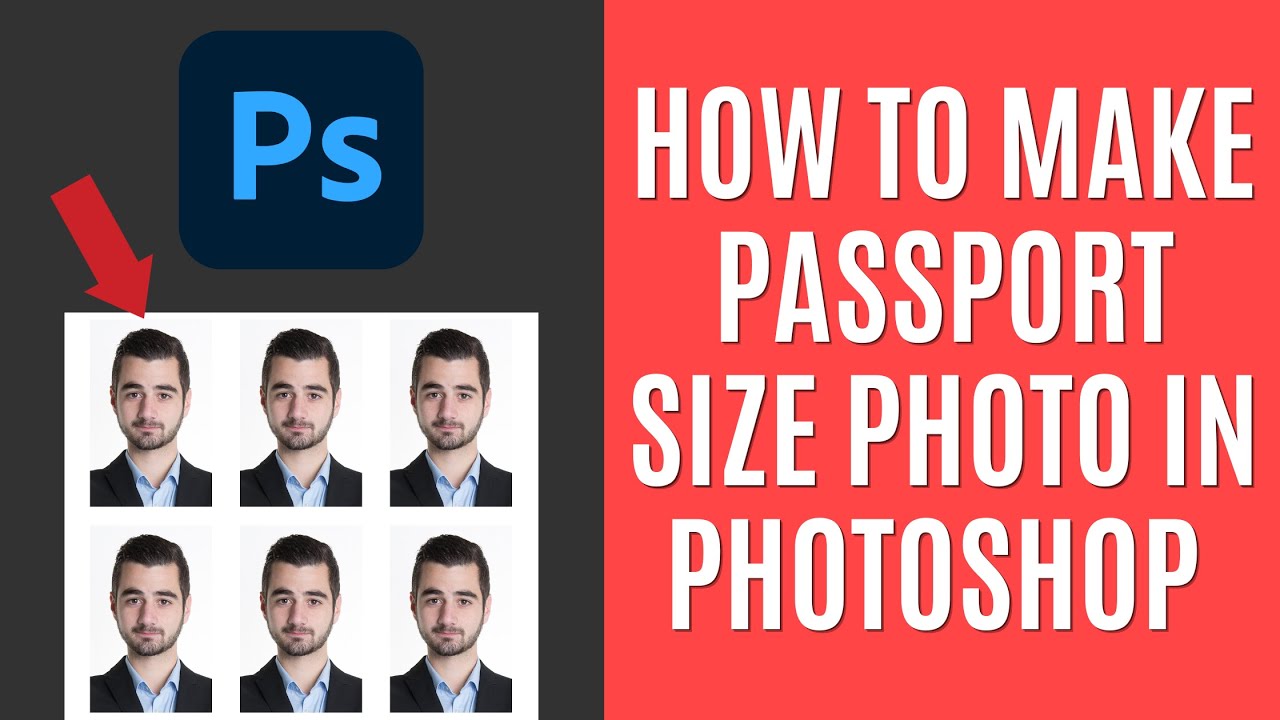 Как сделать фото на паспорт в Photoshop 2025 [Краткое руководство]
