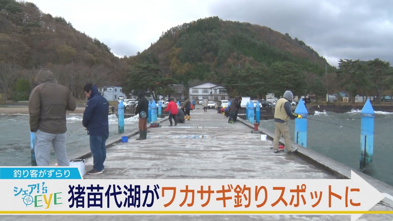 【報道特集】大漁！？猪苗代町でワカサギ釣り(2023.11.14)