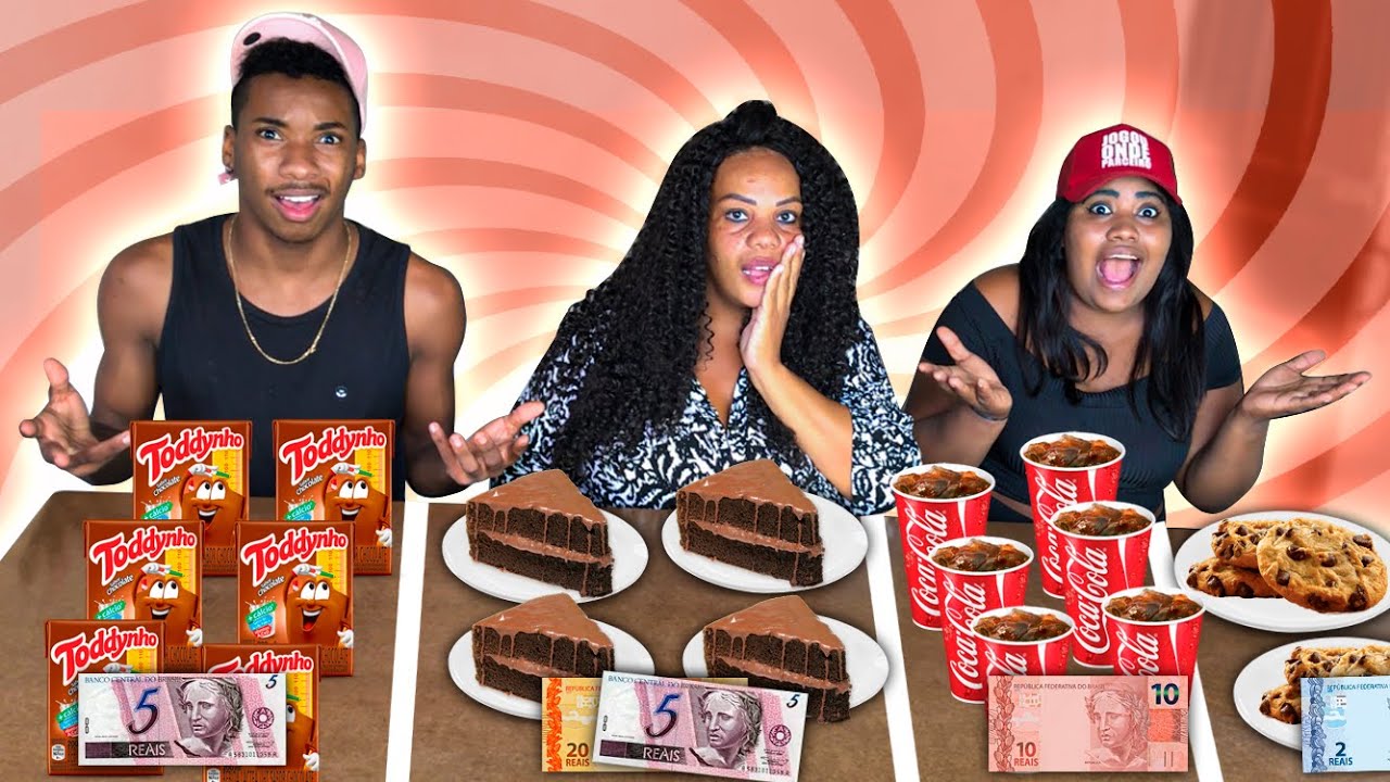 TODA COMIDA MARROM QUE VOCÊ COMER EU VOU PAGAR!!!