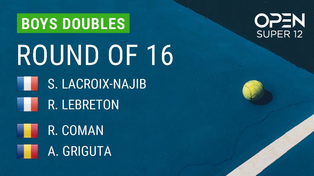 S. LACROIX-NAJIB/R. LEBRETON VS R. COMAN/A. GRIGUTA - Open Super 12 2026