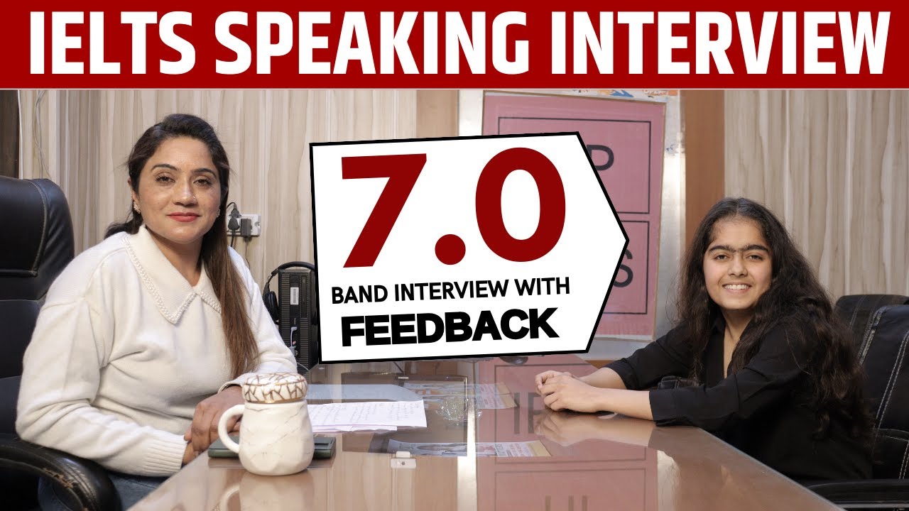 IELTS Speaking Interview 7.0 Band with Feedback | Sapna Dhamija
