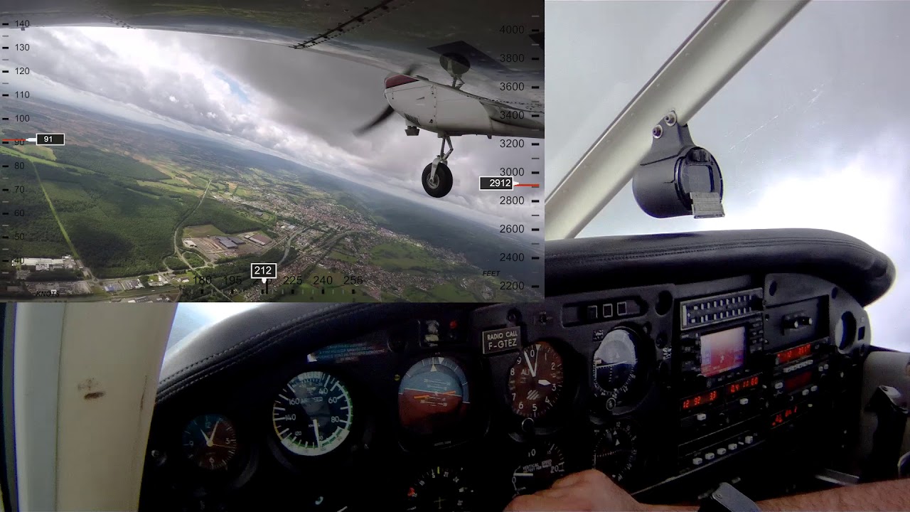 VOR, holding e ILS: il mio primo volo senza visibilità! - PA28