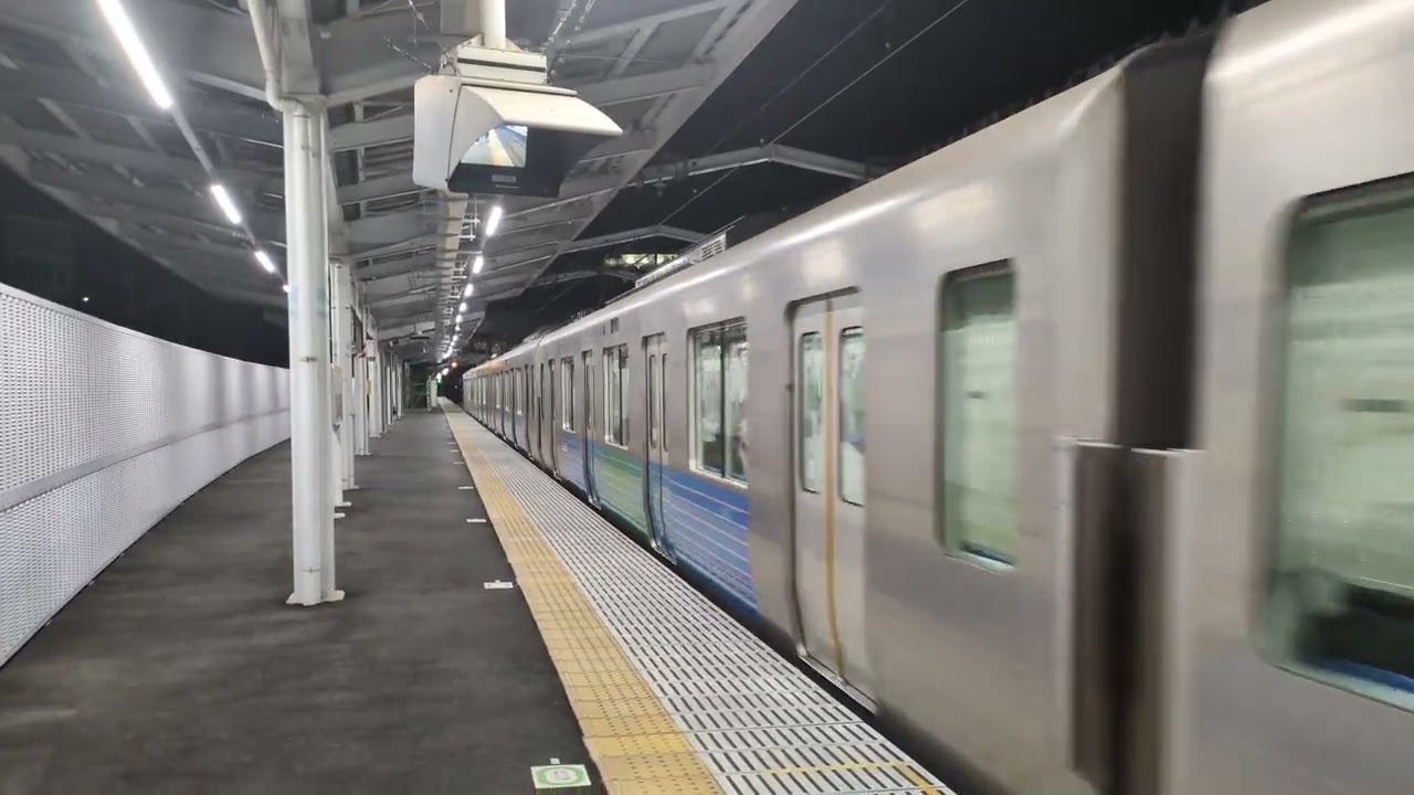 西武30000系32102F、38107F2+8準急本川越行き　貸出代走列車　入曽駅到着